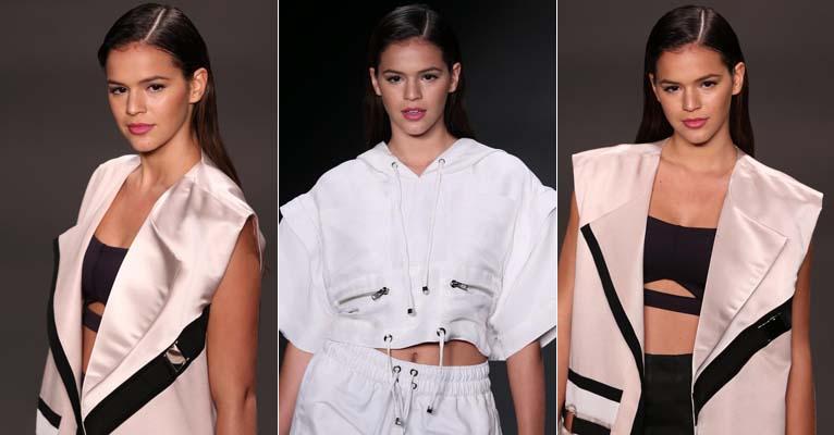 O passo a passo para fazer o penteado de Bruna Marquezine na Fashion Rio