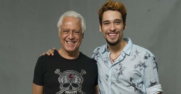 Bruno Fagundes não se sente pressionado por atuar com Antônio Fagundes “Somos pai e filho apenas em casa”