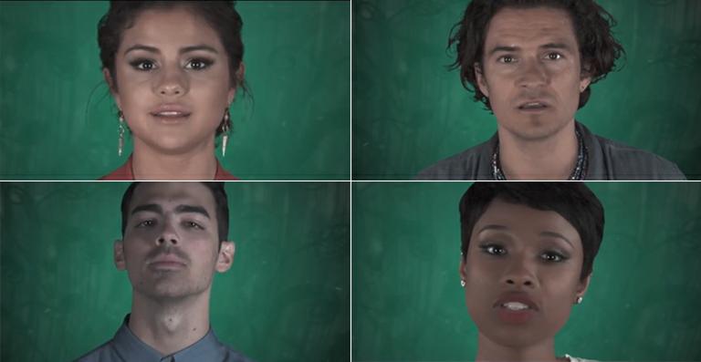 Famosos como Orlando Bloom, Selena Gomez, Jennifer Hudson e Joe Jonas gravam vídeo de apoio a Malala Yousafzai