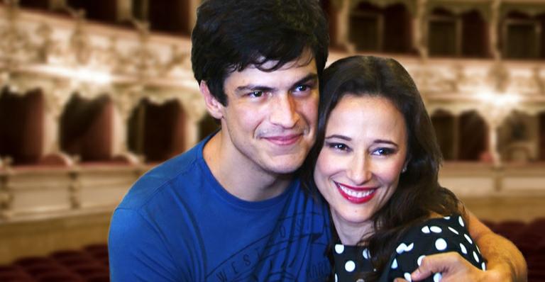Mateus Solano trabalha novamente ao lado da esposa