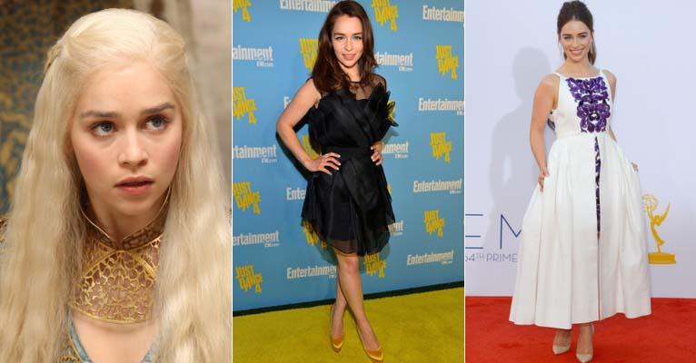 30 look de festa de Emilia Clarke, a protagonista de Game Of Thrones
