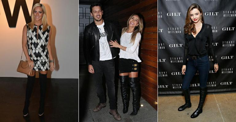 Botas: como valorizar a silhueta com modelos de canos altíssimo, longo e curto