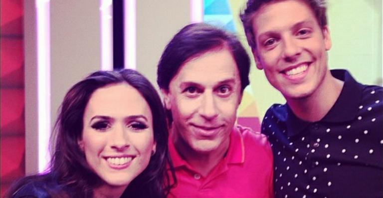 Tom Cavalcante volta à televisão com Tatá Werneck e Fábio Porchat