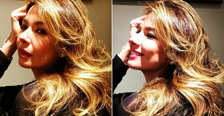 Luciana Gimenez muda o visual e fica loiríssima: “Deu vontade”