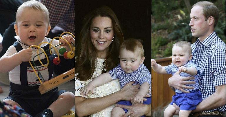 Kate Middleton revela que príncipe George engordou durante viagem à Austrália