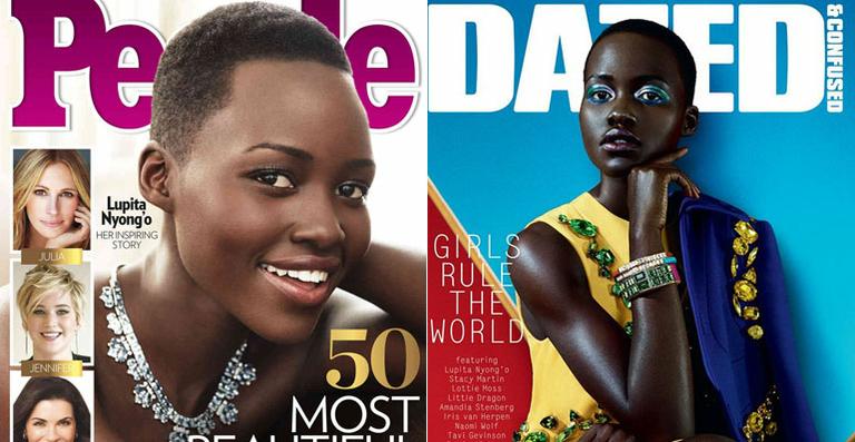 Revista causa polêmica com a cor da pele de Lupita Nyong’o