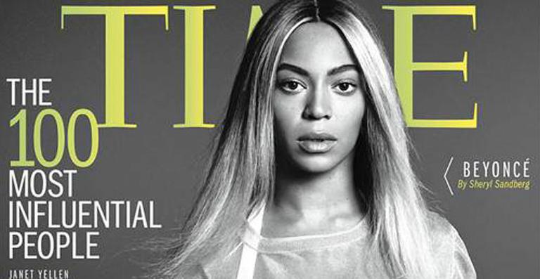 Beyoncé é capa de edição especial da Time com as 100 pessoas mais influentes