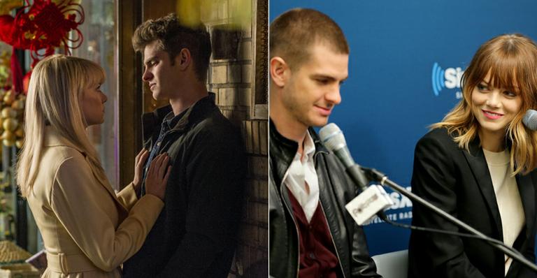 Emma Stone e Andrew Garfield, casal de O Espetacular Homem Aranha, mudam o visual