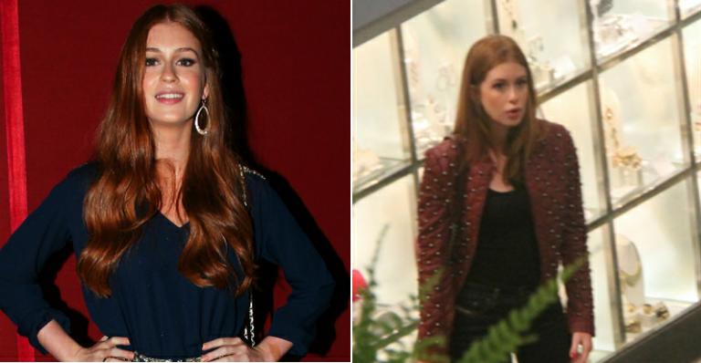 Marina Ruy Barbosa corta os cabelos e tenta esconder do paparazzo