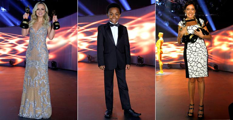 Looks dos famosos e os vencedores do Troféu Imprensa