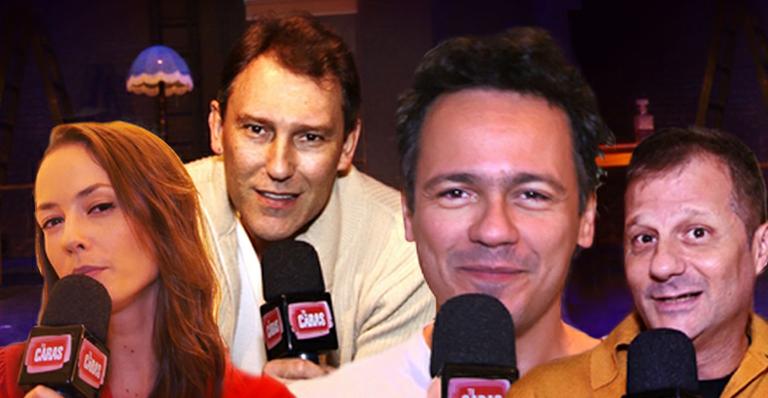 CARAS no teatro: Veja os bastidores da peça 39 degraus