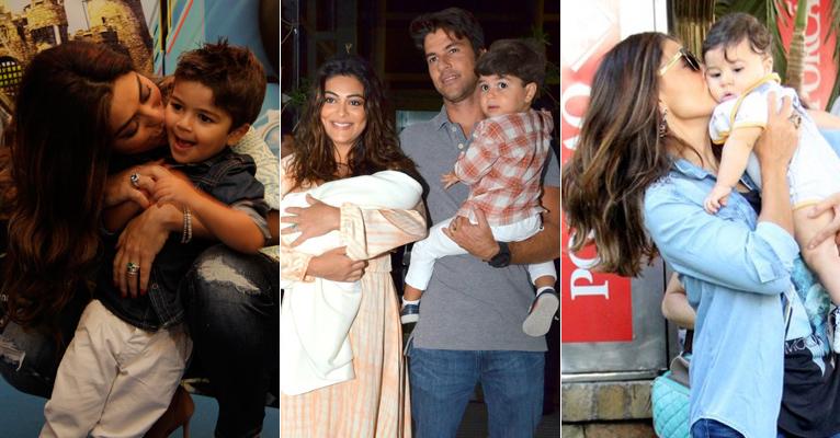 Dia das Mães: Veja 40 fotos de Juliana Paes com Pedro e Antônio