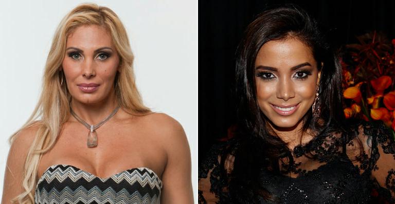 Ângela Bismarchi comenta cirurgias plásticas da cantora Anitta: ‘Parabéns’