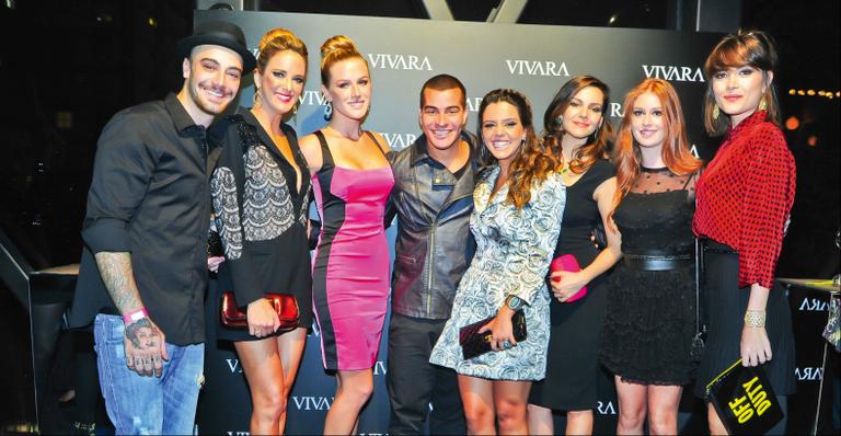 Famosos participam do evento de lançamento das novas coleções da Vivara