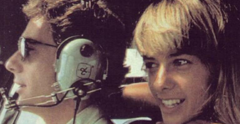 Adriane Galisteu faz homenagem para Senna: “Para sempre”