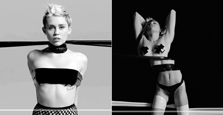 Após recuperação, Miley Cyrus divulga vídeo erótico como protesto