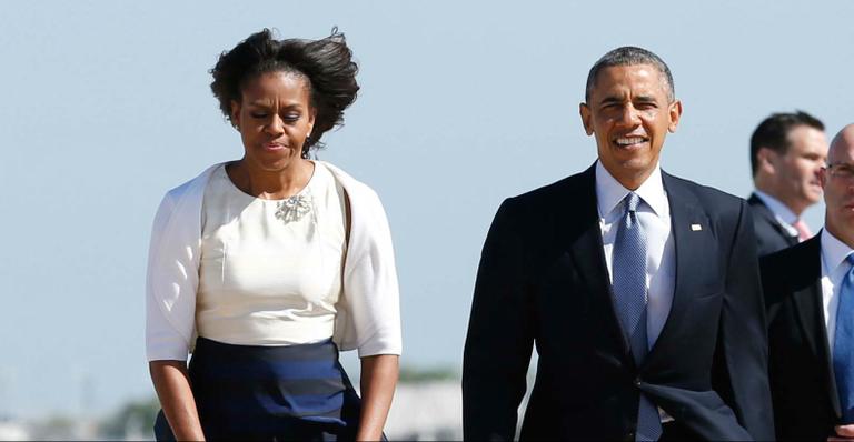 Michelle e Barack Obama fazem visita ao Texas para celebrações do governo