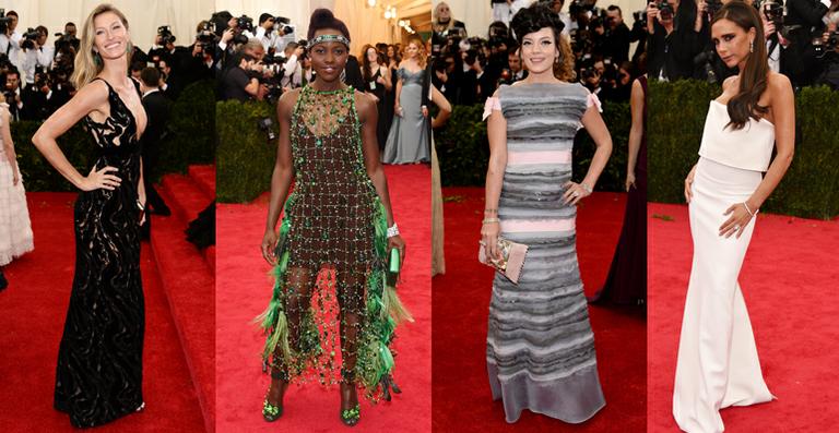Famosos brilham no baile de gala do Met em NY