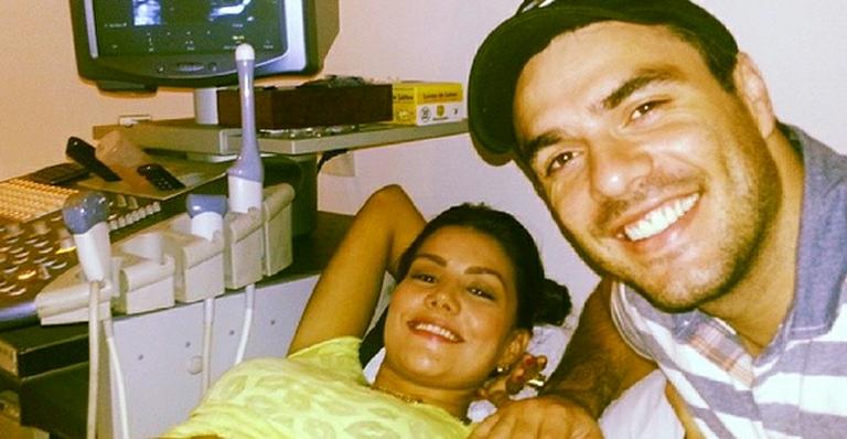 Mariana Felício mostra ultrassom da filha e compara com foto antiga de Daniel Saullo