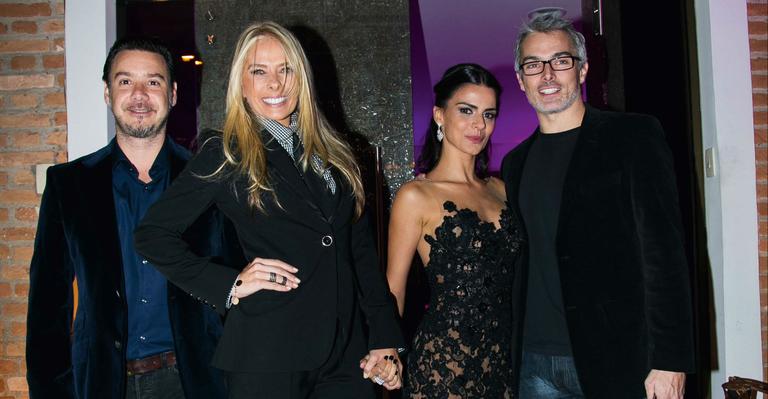Adriane Galisteu participa de evento de lançamento da Quintessentially Brasil
