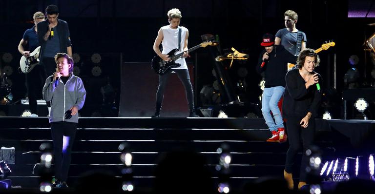 Banda One Direction faz seu primeiro show no Brasil