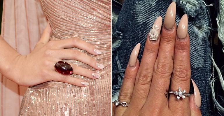 Unhas decoradas: Vanessa Hudgens e mais famosas usam stiletto nails