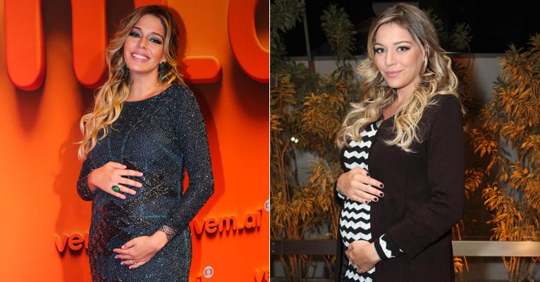 Grávida de 8 meses, Luma Costa revela que engordou apenas 8kg