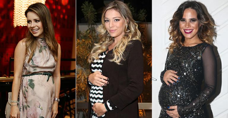 Sandy e mais famosas inspiram looks de grávidas, que têm que oferecer praticidade