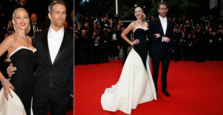 Blake Lively e Ryan Reynolds: sintonia do casal em Cannes