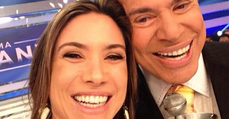 Após dar “bronca” em Patrícia Abravanel, Silvio Santos pede selfie com a filha