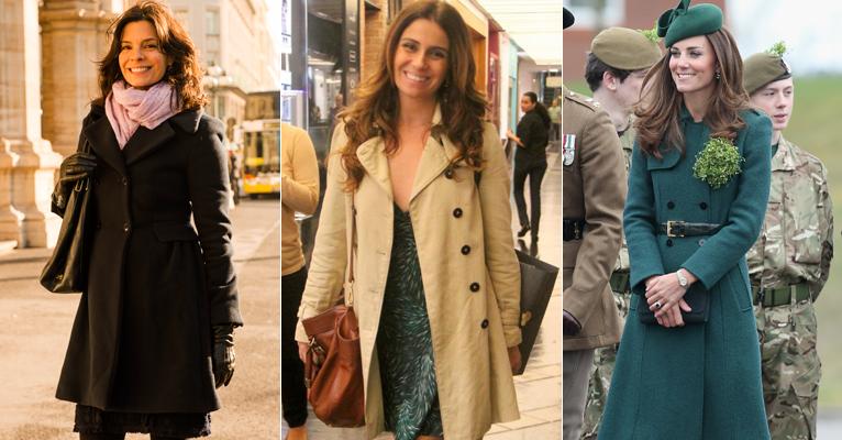 Trench coat emagrece a mulher e é ótima opção para os dias frios