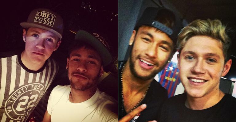 Niall Horan, do One Direction, publica nova foto com Neymar