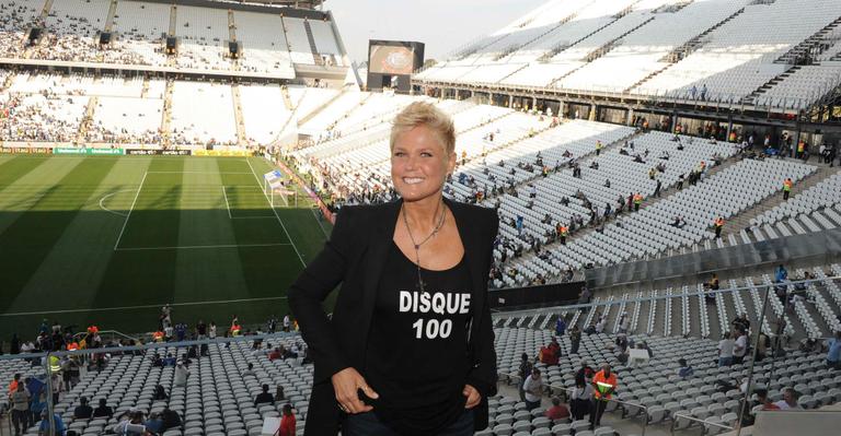 Xuxa vai à partida de inauguração da Arena Corinthians na capital peualista