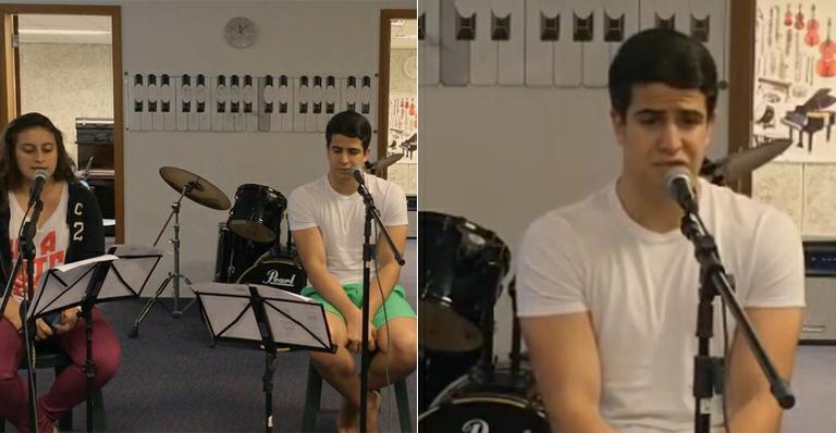 Enzo Celulari publica vídeo cantando Águas de Março