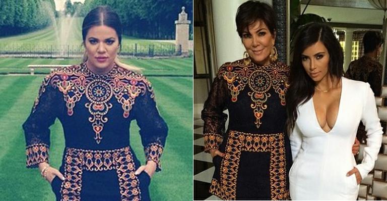 Irmã de Kim Kardashian usa o vestido da mãe no ‘pré-casamento’ da socialite