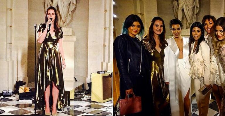 Lana Del Rey faz os convidados chorarem em festa de Kim Kardashian