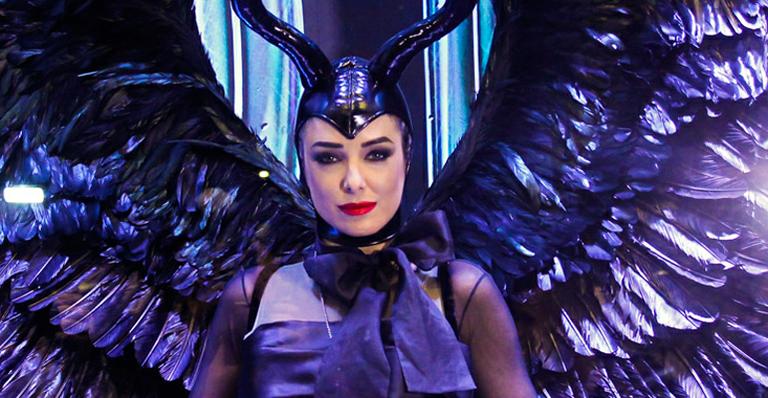 Ticiane Pinheiro volta a se vestir de Malévola para a Disney