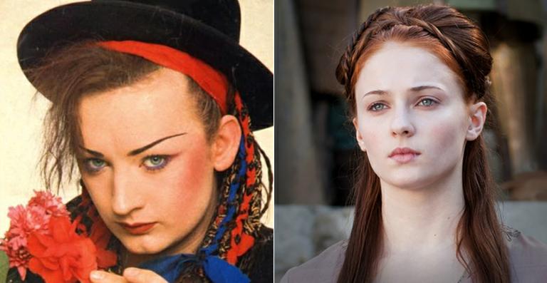 Atriz de Game of Thrones se compara a Boy George