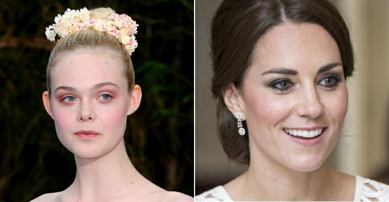 Elle Fanning, de Malévola, é prima de Kate Middleton
