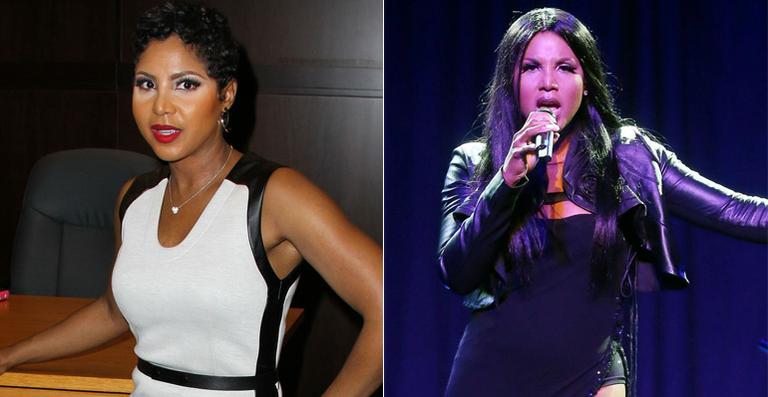 Toni Braxton reaparece diferente em evento com maquiagem errada