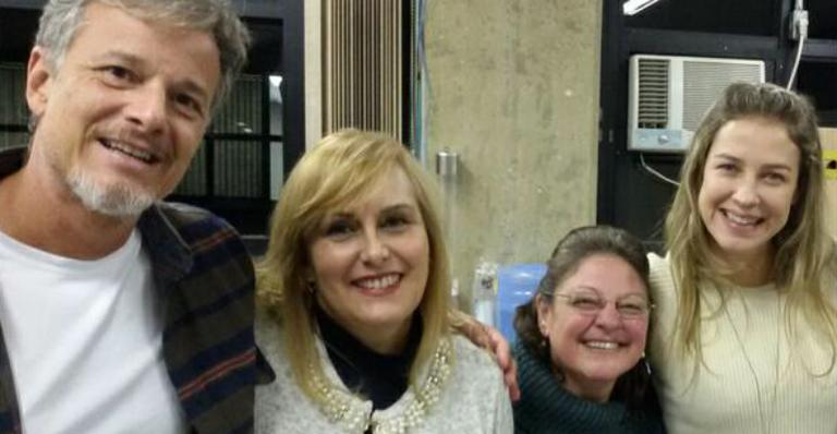 Luana Piovani e Marcello Novaes fazem laboratório para Dupla Identidade