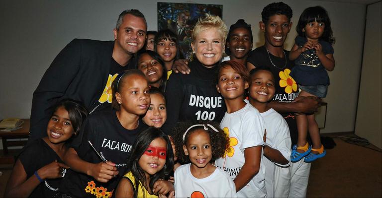 Xuxa acompanhou a sessão da Comissão de Constituição e Justiça e de Cidadania