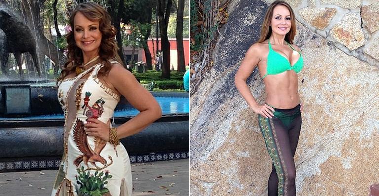 Gaby Spanic perde 11kg em quatro meses
