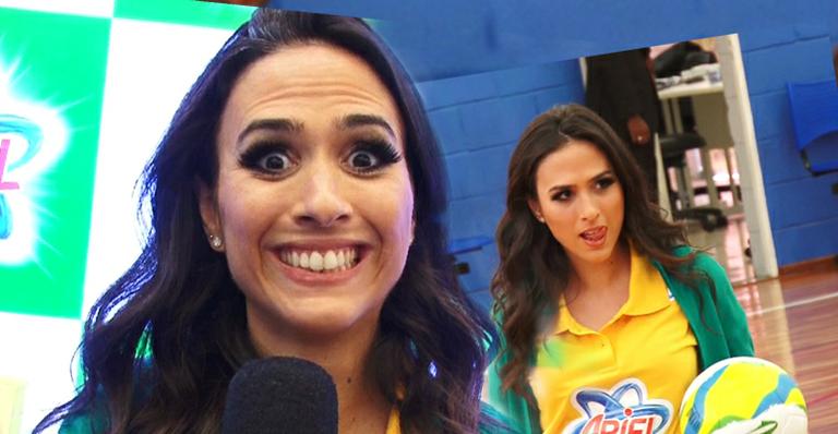 Tata Werneck fala sobre o possível romance com músico