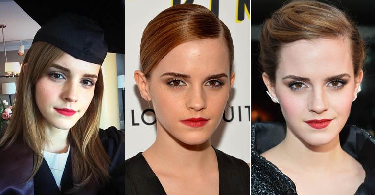 Aprenda o passo a passo da maquiagem natural de Emma Watson