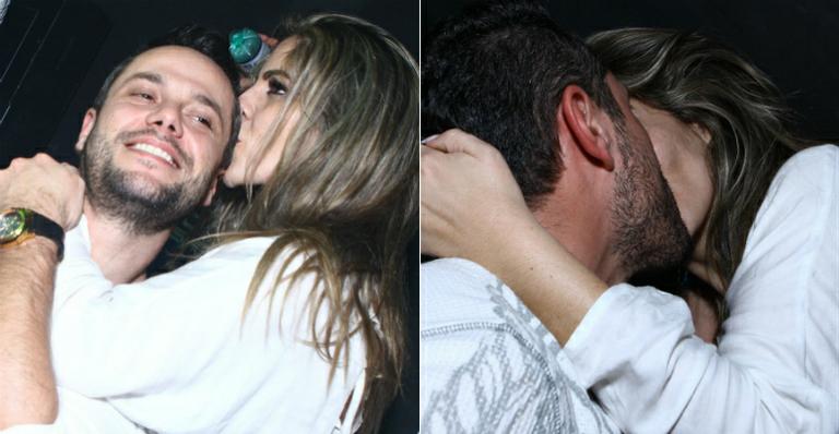 Ex-BBB Anamara é fotografada trocando beijos quentes no Rio de Janeiro