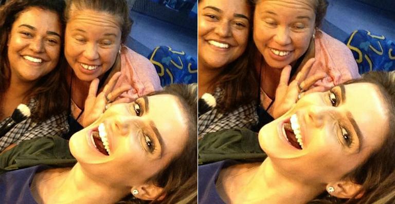 Deborah Secco começa a gravar Boogie Oogie e posta foto dos bastidores