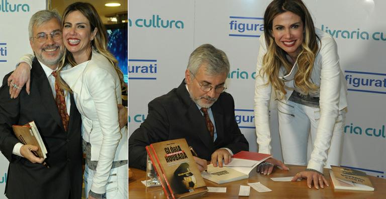 CEO da Revista CARAS, Edgardo Martolio recebe amigos em lançamento de livro