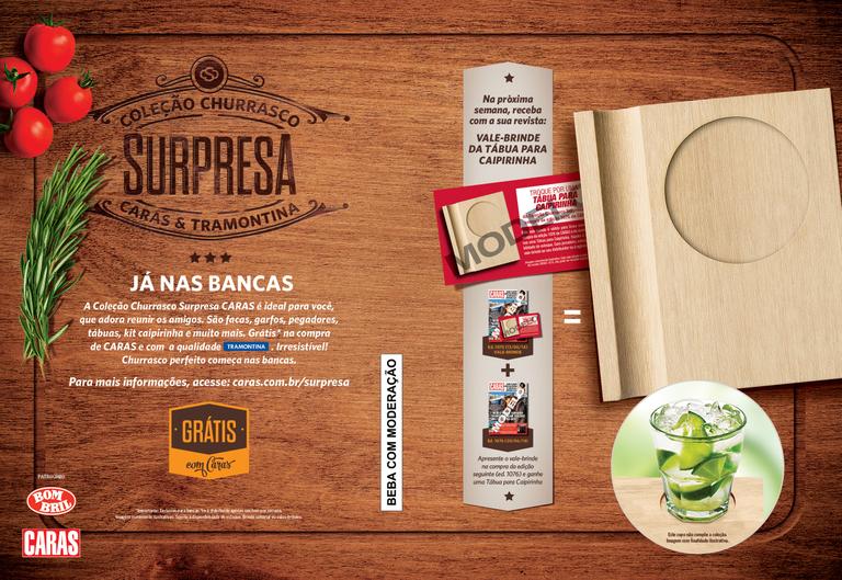 Comunicado Coleção Churrasco Surpresa CARAS