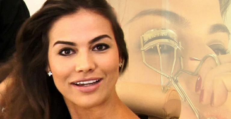 Laryssa Dias ensina passo a passo de make rápido e prático